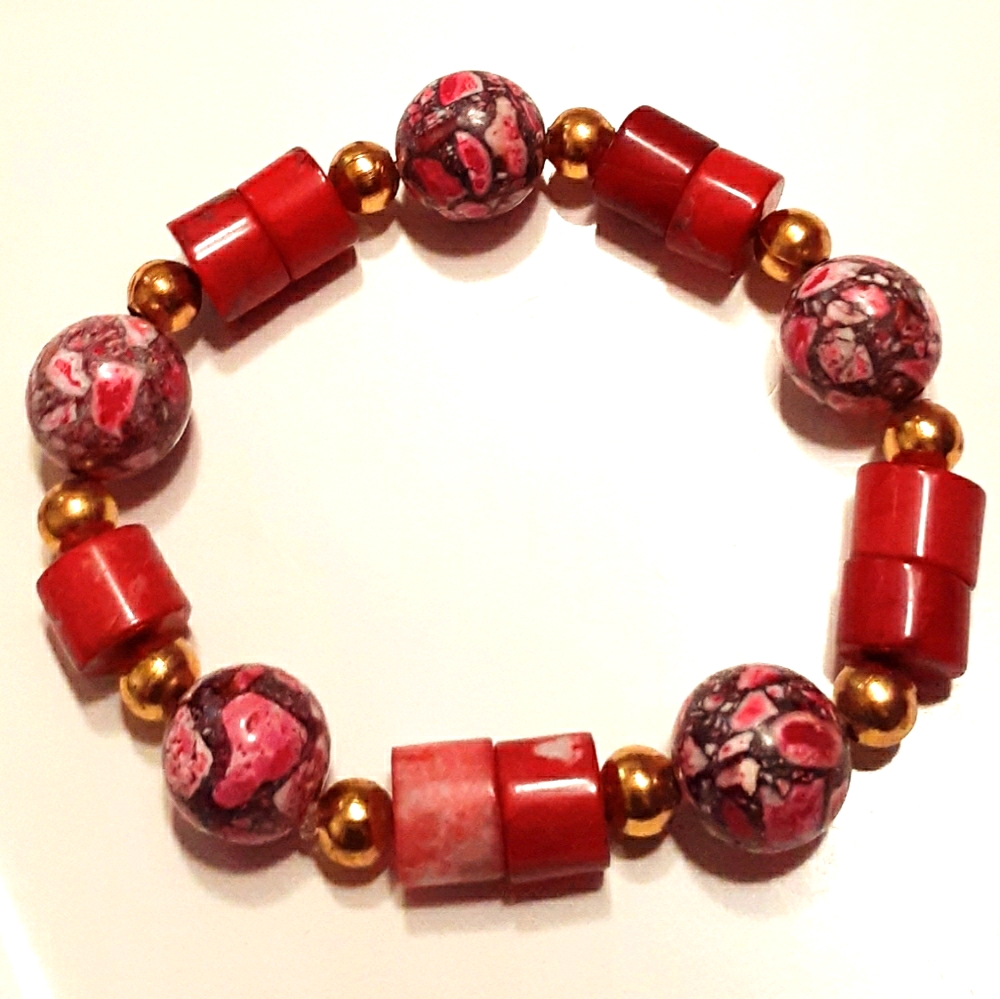 Redseasedimentjasperbracelet